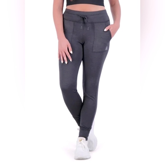 Reebok Pants - NWT [Reebok] Elite Duo Drawstring Leggings Athletic Pant Joggers Women’s Sz XL